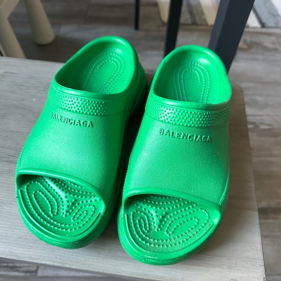 Balenciaga x Crocs Platform Clogs 38 us - Picture 2 of 4